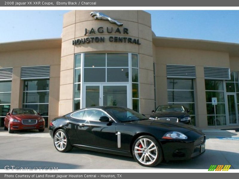 Ebony Black / Charcoal 2008 Jaguar XK XKR Coupe