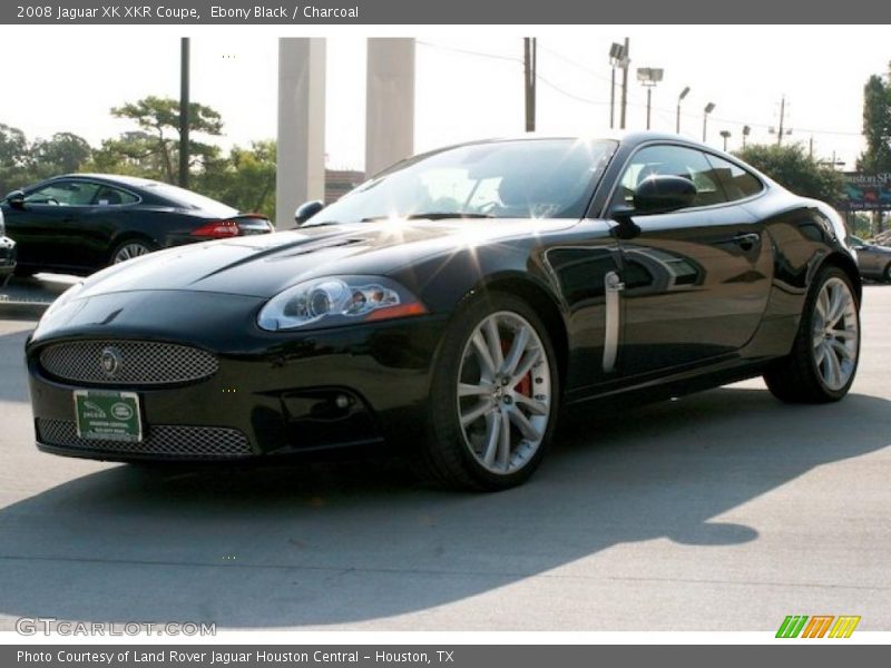 Ebony Black / Charcoal 2008 Jaguar XK XKR Coupe