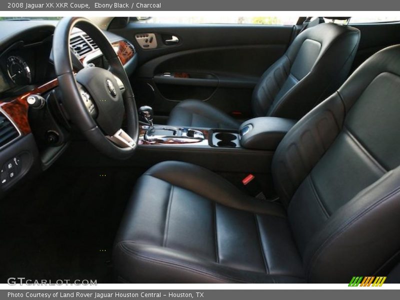 Ebony Black / Charcoal 2008 Jaguar XK XKR Coupe