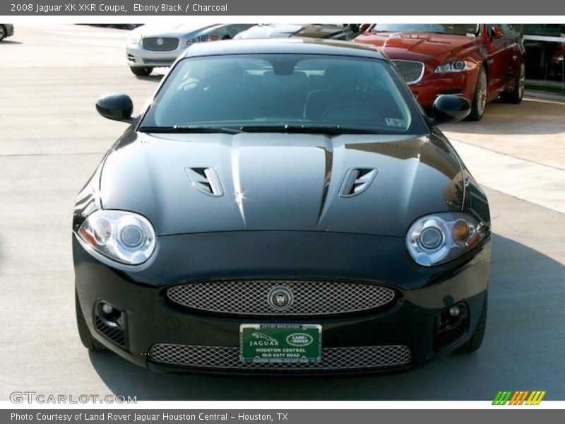 Ebony Black / Charcoal 2008 Jaguar XK XKR Coupe