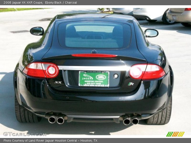 Ebony Black / Charcoal 2008 Jaguar XK XKR Coupe