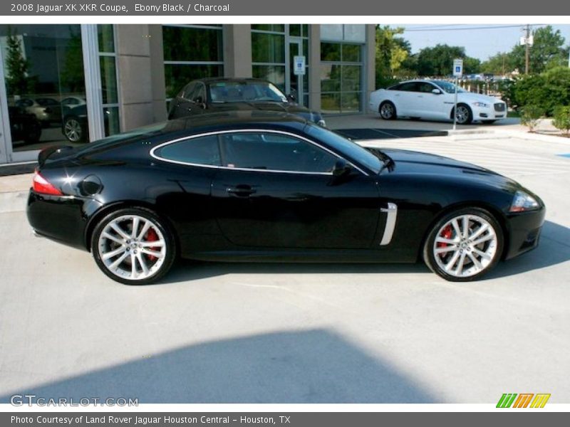 Ebony Black / Charcoal 2008 Jaguar XK XKR Coupe