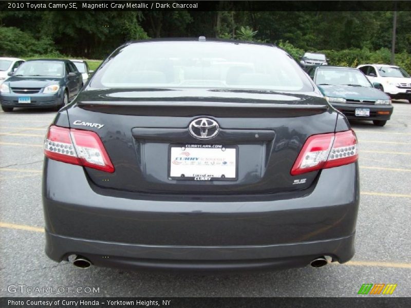 Magnetic Gray Metallic / Dark Charcoal 2010 Toyota Camry SE