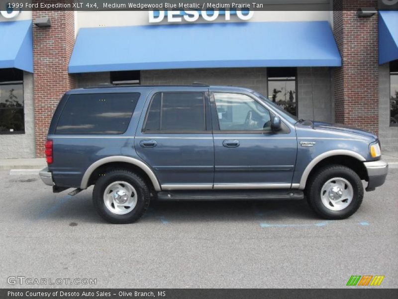 Medium Wedgewood Blue Metallic / Medium Prairie Tan 1999 Ford Expedition XLT 4x4
