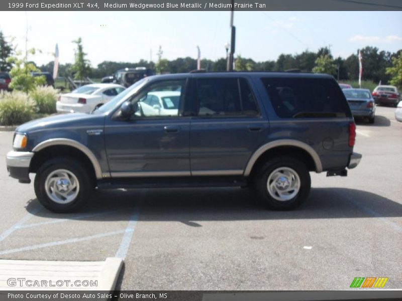 Medium Wedgewood Blue Metallic / Medium Prairie Tan 1999 Ford Expedition XLT 4x4