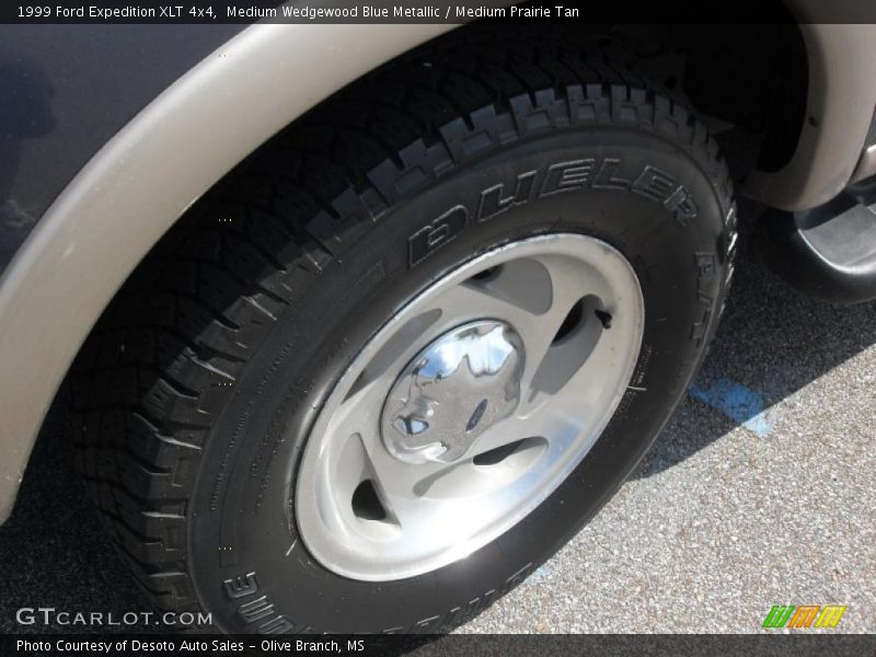 Medium Wedgewood Blue Metallic / Medium Prairie Tan 1999 Ford Expedition XLT 4x4