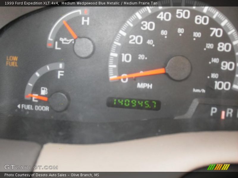 Medium Wedgewood Blue Metallic / Medium Prairie Tan 1999 Ford Expedition XLT 4x4
