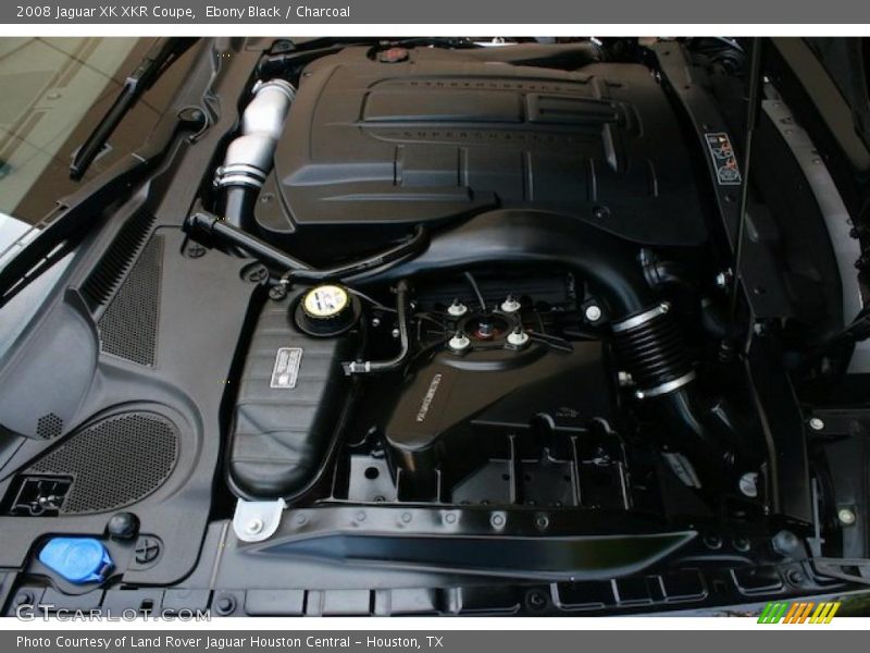 Ebony Black / Charcoal 2008 Jaguar XK XKR Coupe