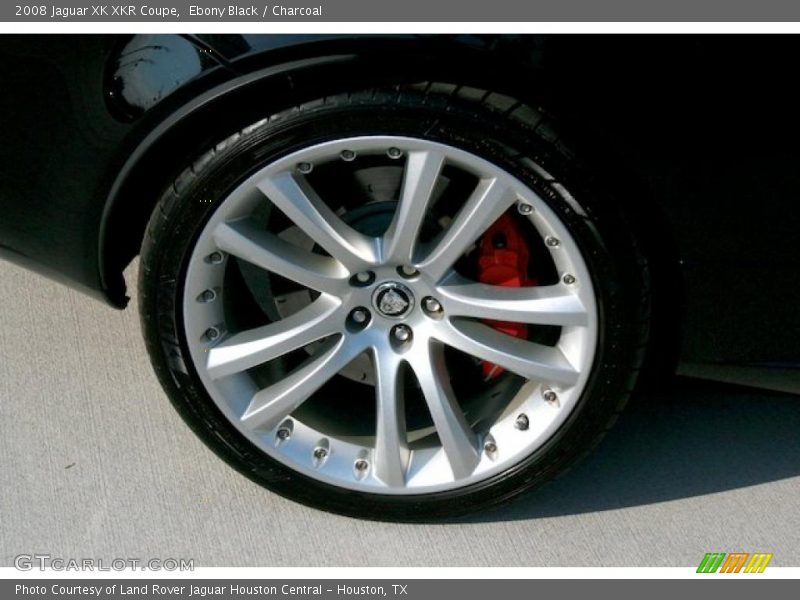 Ebony Black / Charcoal 2008 Jaguar XK XKR Coupe