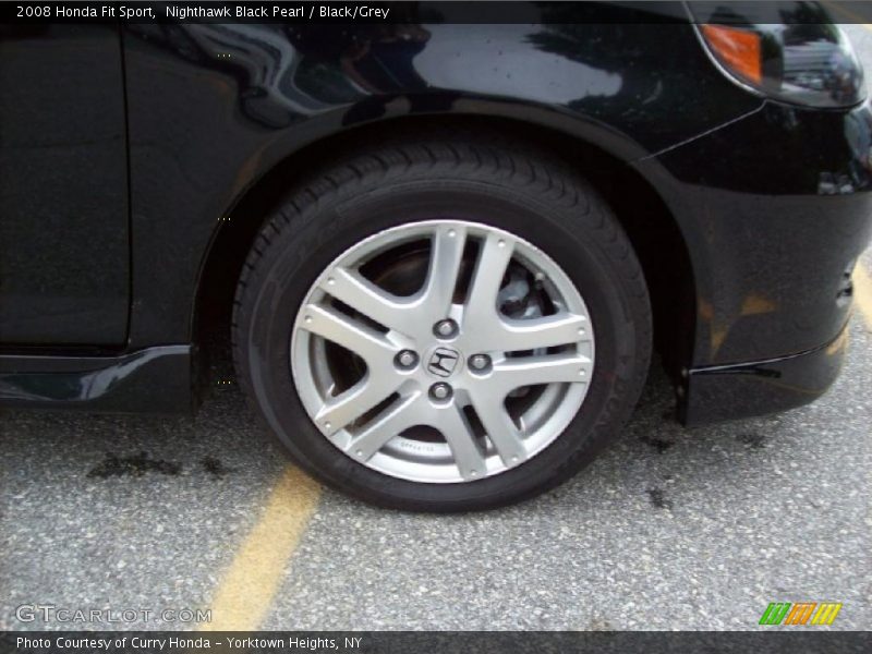 Nighthawk Black Pearl / Black/Grey 2008 Honda Fit Sport