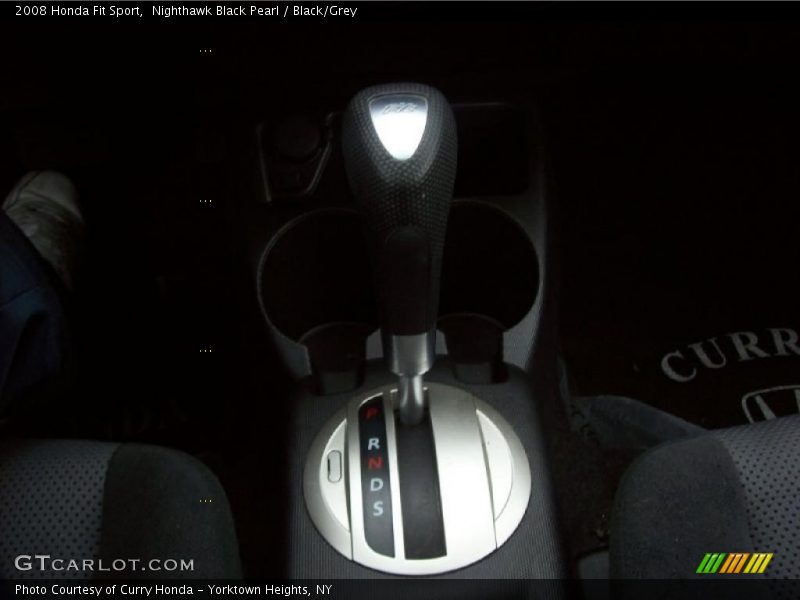 Nighthawk Black Pearl / Black/Grey 2008 Honda Fit Sport