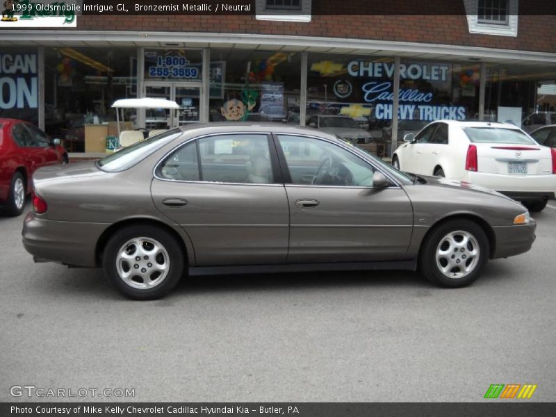 Bronzemist Metallic / Neutral 1999 Oldsmobile Intrigue GL