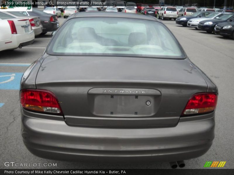 Bronzemist Metallic / Neutral 1999 Oldsmobile Intrigue GL
