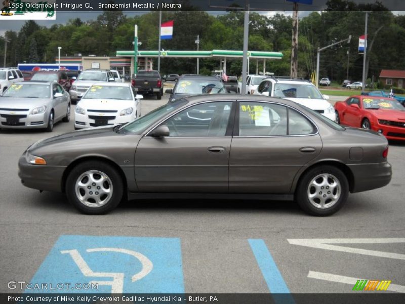 Bronzemist Metallic / Neutral 1999 Oldsmobile Intrigue GL