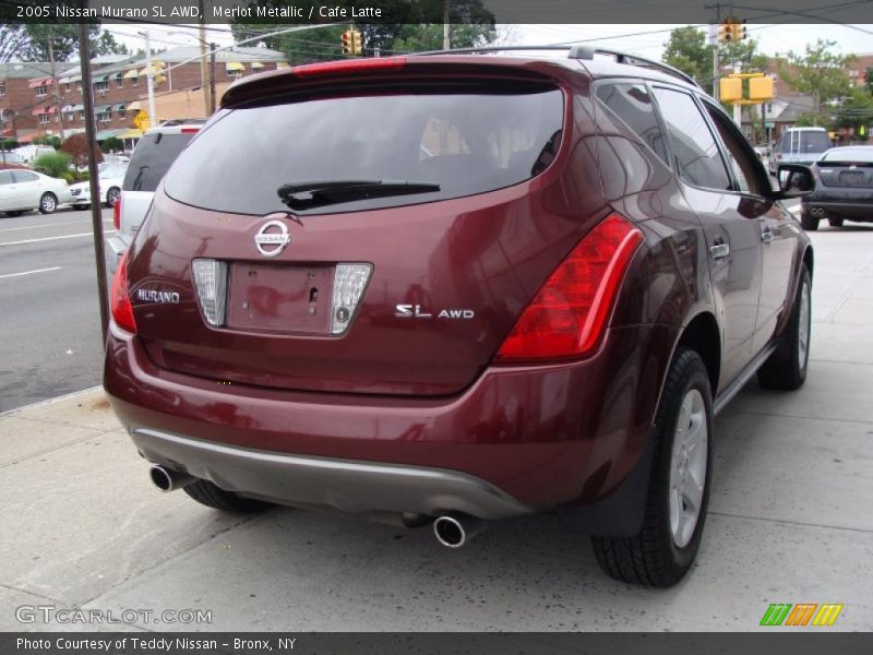 Merlot Metallic / Cafe Latte 2005 Nissan Murano SL AWD