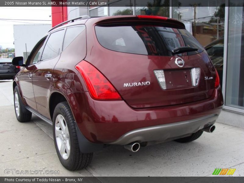 Merlot Metallic / Cafe Latte 2005 Nissan Murano SL AWD