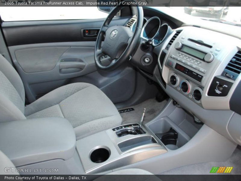 Impulse Red Pearl / Graphite Gray 2005 Toyota Tacoma PreRunner Access Cab