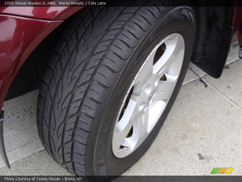 Merlot Metallic / Cafe Latte 2005 Nissan Murano SL AWD