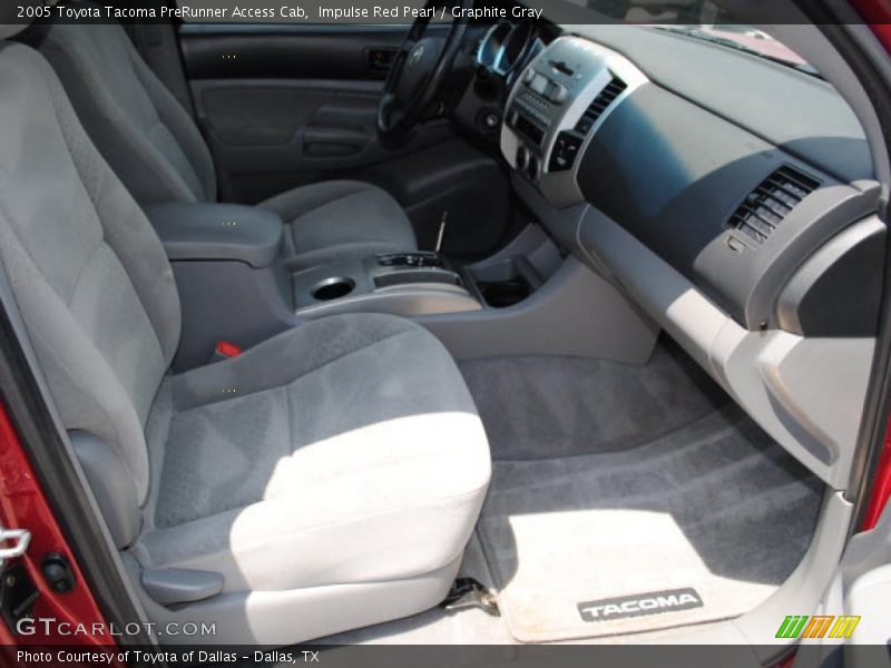 Impulse Red Pearl / Graphite Gray 2005 Toyota Tacoma PreRunner Access Cab