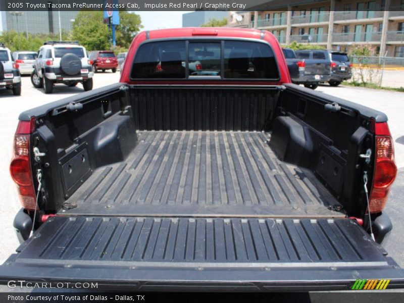 Impulse Red Pearl / Graphite Gray 2005 Toyota Tacoma PreRunner Access Cab