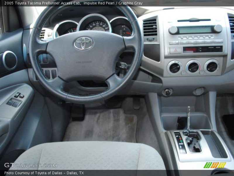 Impulse Red Pearl / Graphite Gray 2005 Toyota Tacoma PreRunner Access Cab