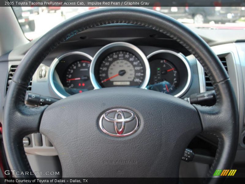 Impulse Red Pearl / Graphite Gray 2005 Toyota Tacoma PreRunner Access Cab
