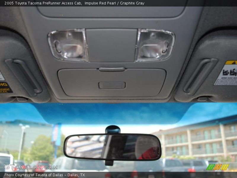 Impulse Red Pearl / Graphite Gray 2005 Toyota Tacoma PreRunner Access Cab