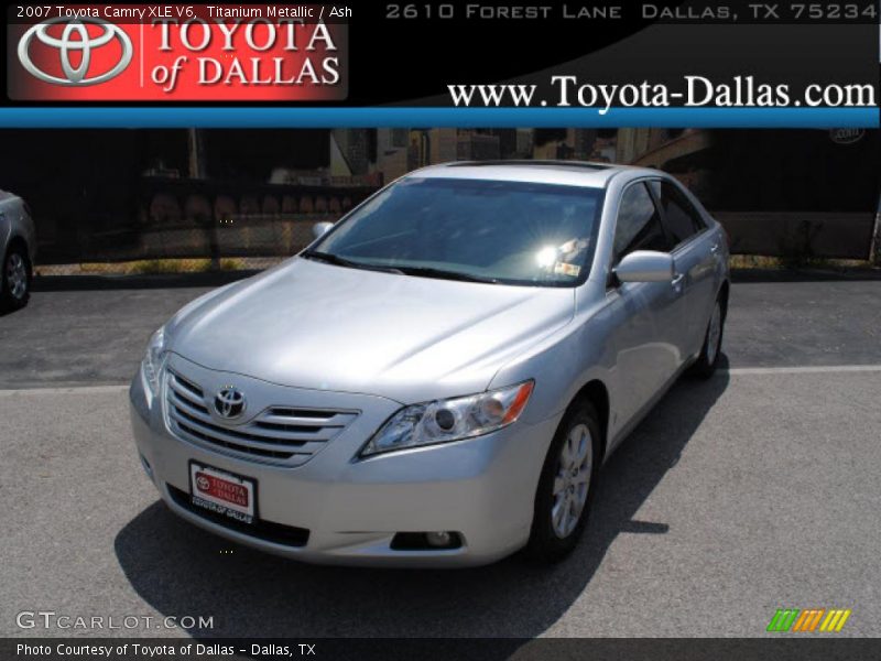 Titanium Metallic / Ash 2007 Toyota Camry XLE V6