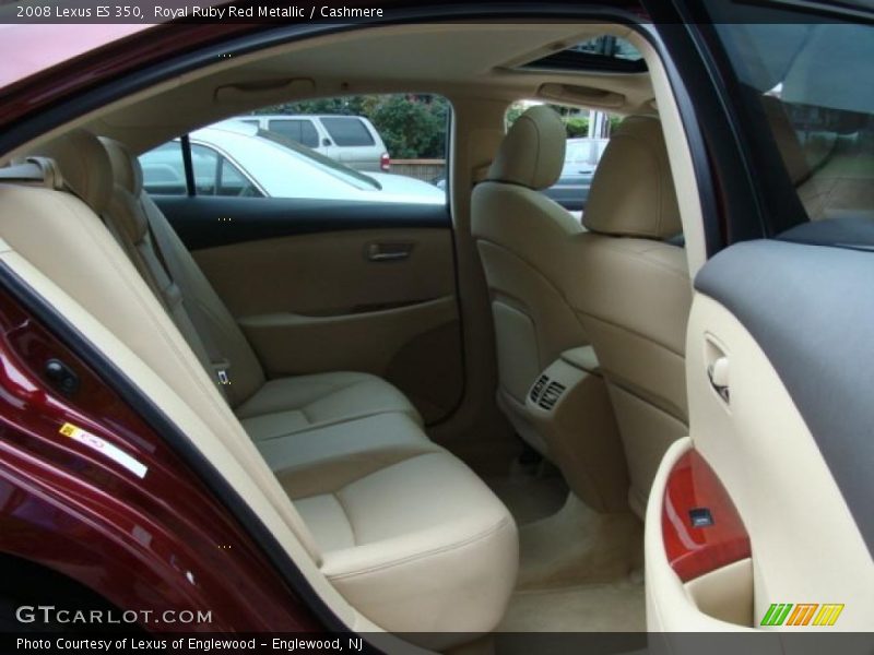 Royal Ruby Red Metallic / Cashmere 2008 Lexus ES 350
