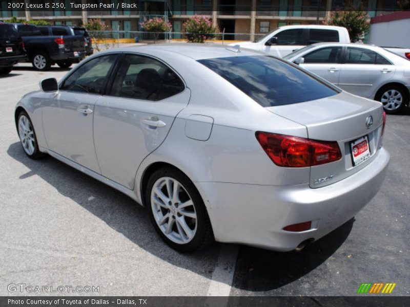 Tungsten Pearl / Black 2007 Lexus IS 250