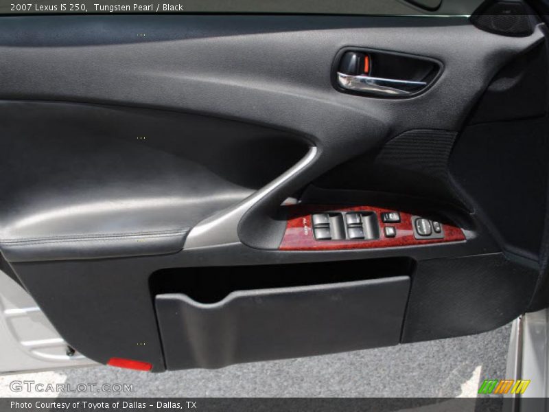 Tungsten Pearl / Black 2007 Lexus IS 250
