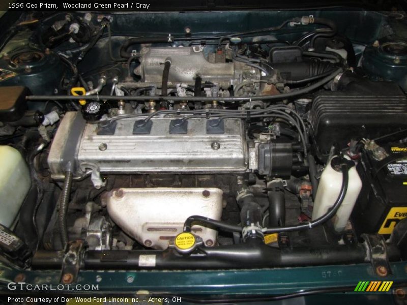  1996 Prizm  Engine - 1.6 Liter DOHC 16-Valve 4 Cylinder
