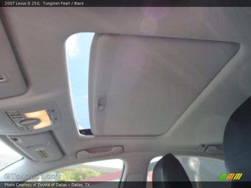 Tungsten Pearl / Black 2007 Lexus IS 250
