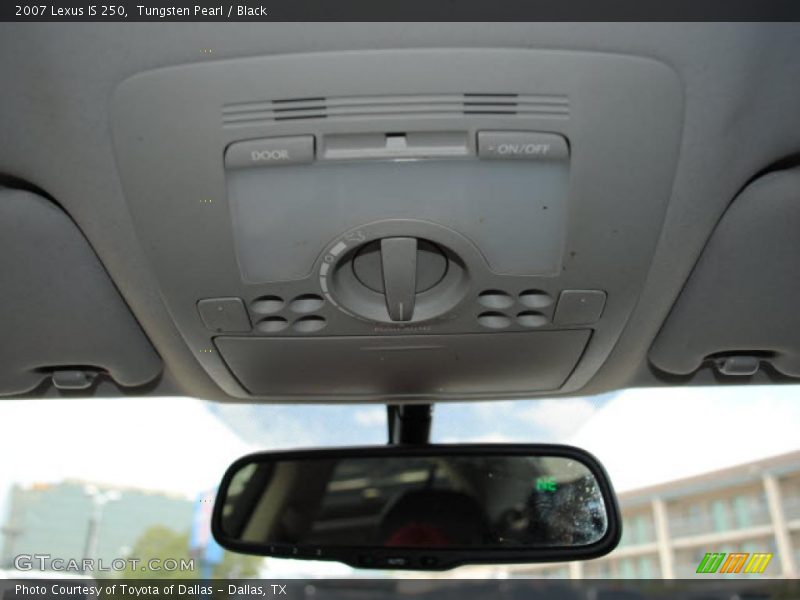 Tungsten Pearl / Black 2007 Lexus IS 250