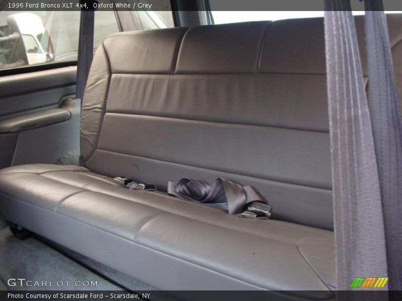 Oxford White / Grey 1996 Ford Bronco XLT 4x4