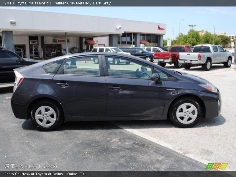 Winter Gray Metallic / Dark Gray 2010 Toyota Prius Hybrid II