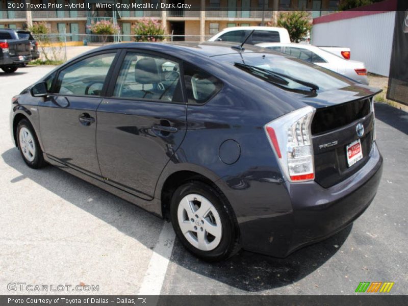 Winter Gray Metallic / Dark Gray 2010 Toyota Prius Hybrid II