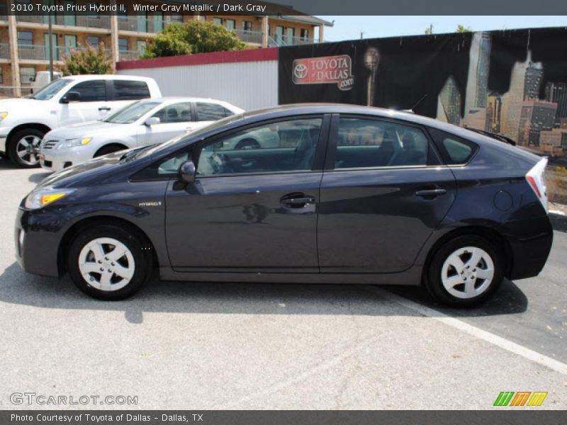 Winter Gray Metallic / Dark Gray 2010 Toyota Prius Hybrid II