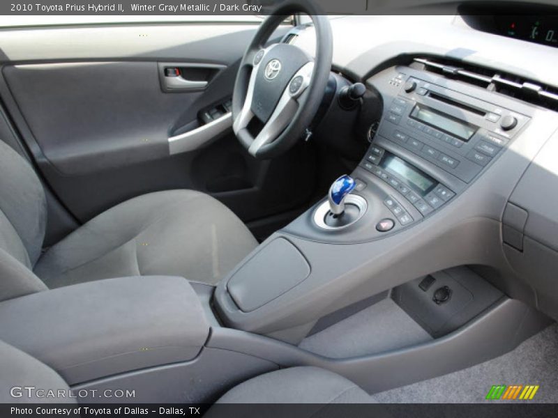 Winter Gray Metallic / Dark Gray 2010 Toyota Prius Hybrid II