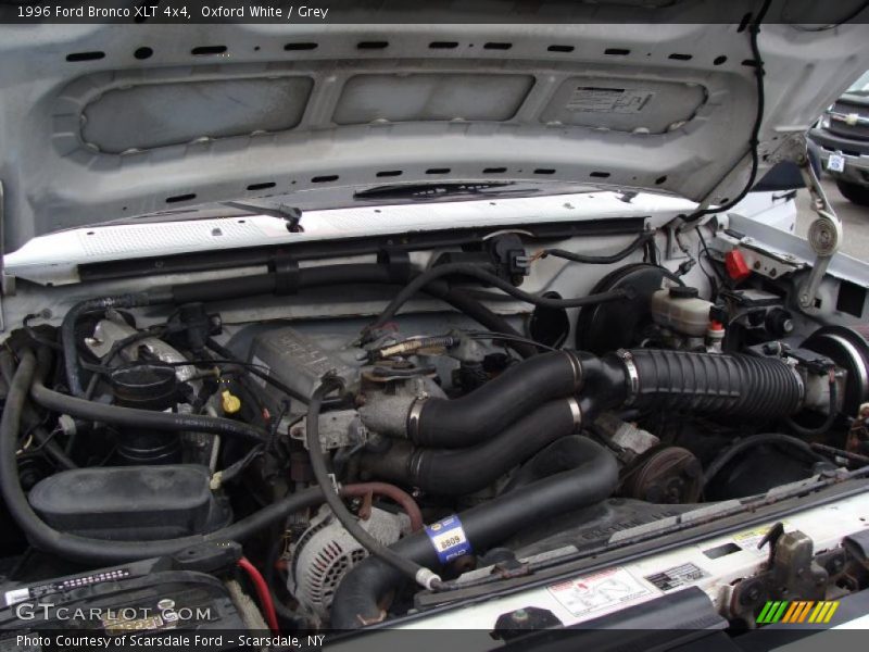 Oxford White / Grey 1996 Ford Bronco XLT 4x4