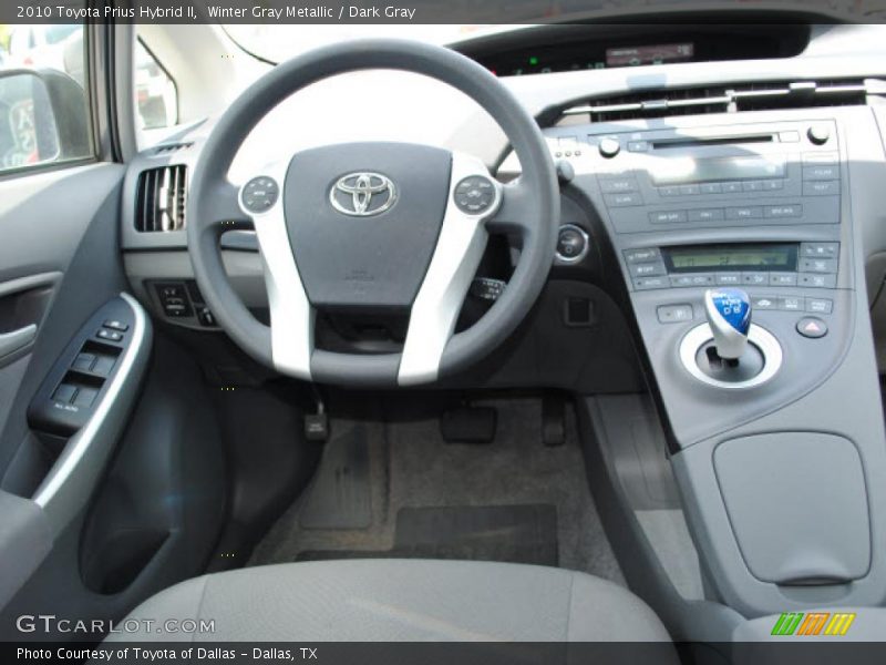Winter Gray Metallic / Dark Gray 2010 Toyota Prius Hybrid II