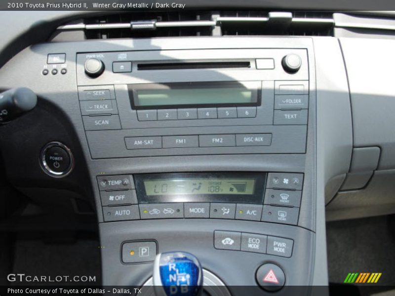 Winter Gray Metallic / Dark Gray 2010 Toyota Prius Hybrid II