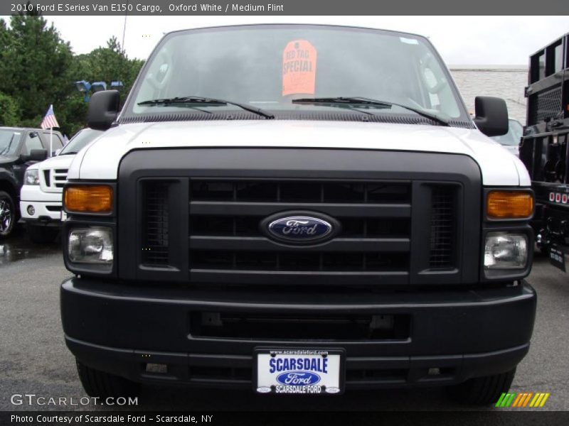 Oxford White / Medium Flint 2010 Ford E Series Van E150 Cargo