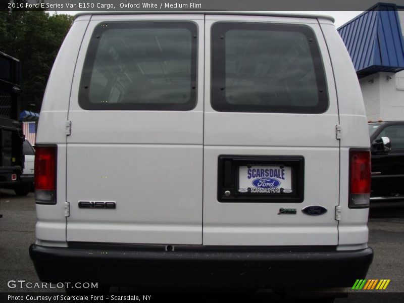 Oxford White / Medium Flint 2010 Ford E Series Van E150 Cargo