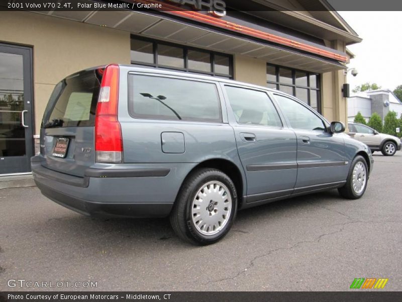 Polar Blue Metallic / Graphite 2001 Volvo V70 2.4T