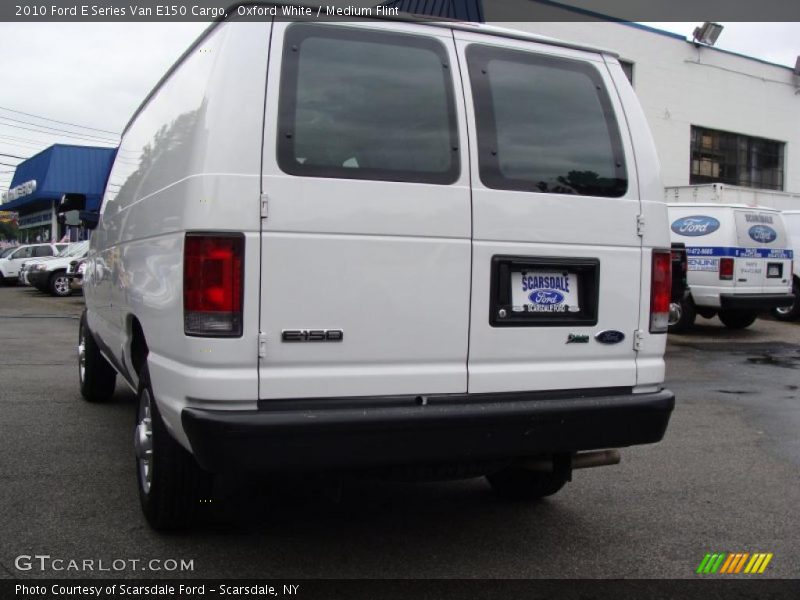 Oxford White / Medium Flint 2010 Ford E Series Van E150 Cargo