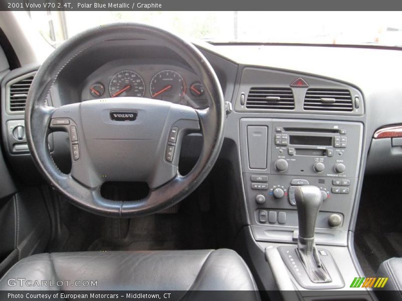 Polar Blue Metallic / Graphite 2001 Volvo V70 2.4T