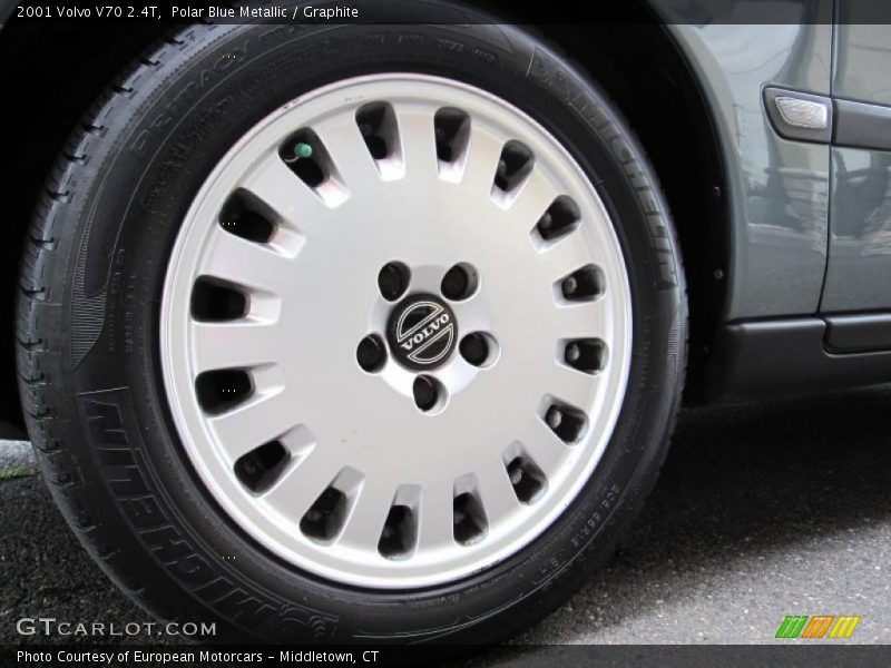 Polar Blue Metallic / Graphite 2001 Volvo V70 2.4T