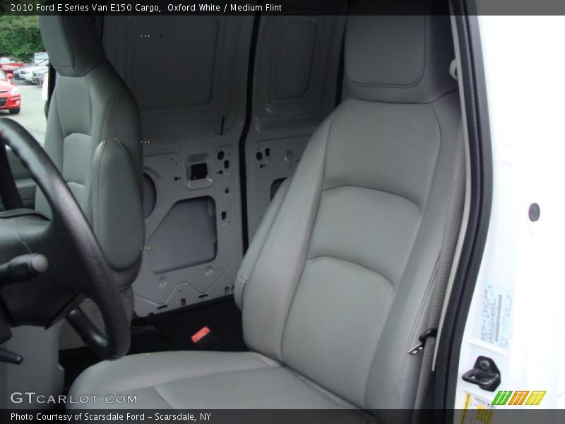 Oxford White / Medium Flint 2010 Ford E Series Van E150 Cargo