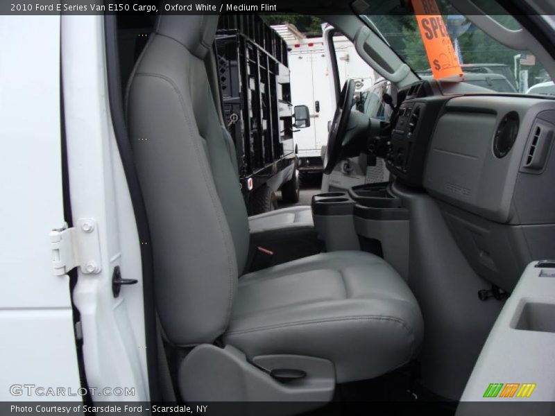 Oxford White / Medium Flint 2010 Ford E Series Van E150 Cargo
